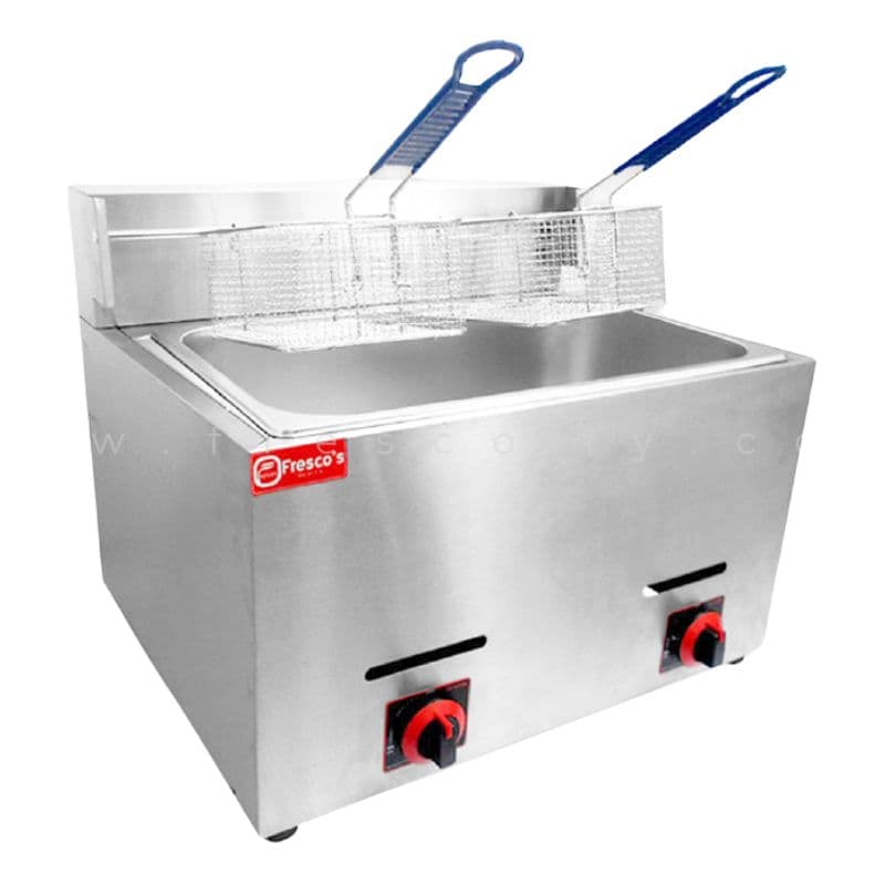 Deep Fryer 15L Gas Big Tank Double FR-73