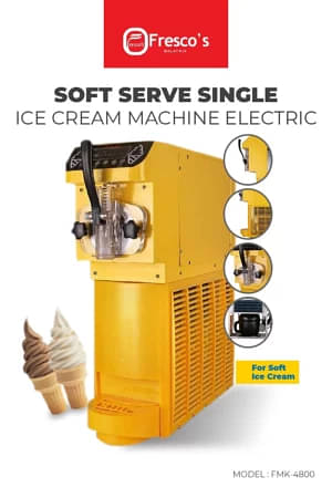 Fresco Soft Serve Single Ice Cream Machine 01