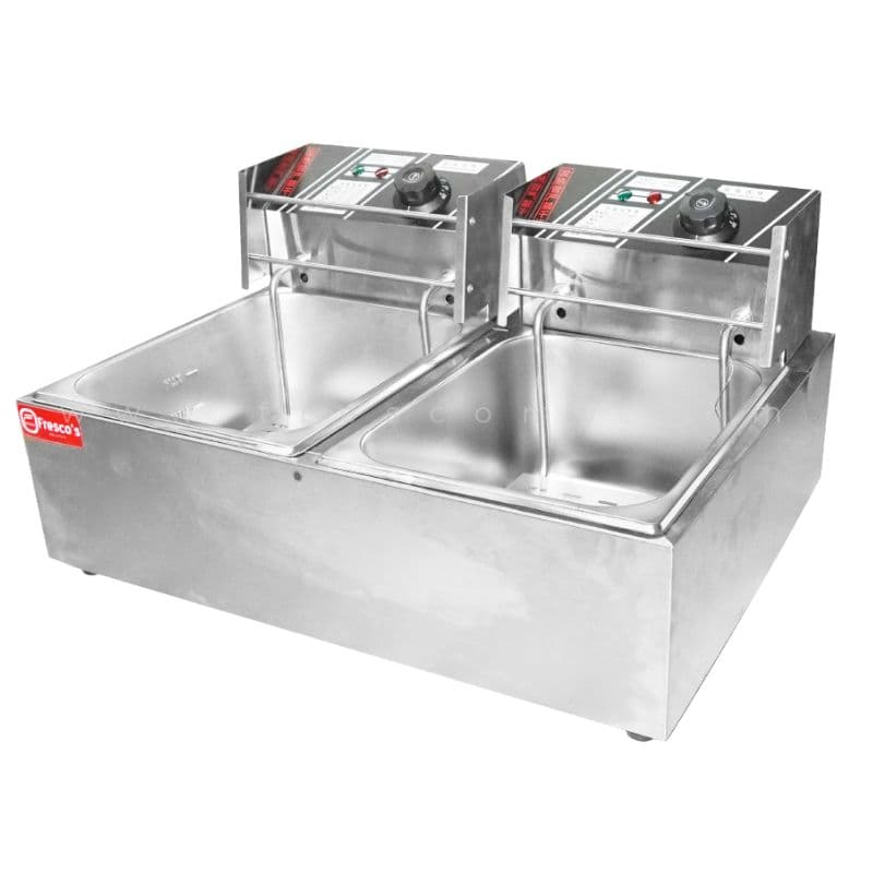 6L Deep Fryer Double Tank Machine Electric YF-82