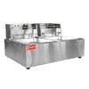 6L Deep Fryer Double Tank Machine Electric YF-82 - Image 3