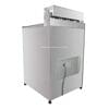 A silver Deep Fryer Electric 23L with a black electrical cord and freestanding design, featuring a top dispensing area.
