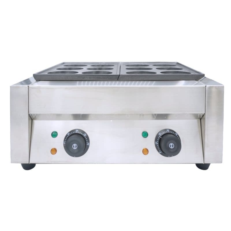 Takoyaki Bomb Machine Electric 2 Plate 80mm TK-51