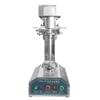 The Pop Corn Can Bottle Sealing Machine Stainless Steel FET-AP5556 features labeled control buttons and indicator lights on the front panel, making it ideal for precise sealing of cans or bottles in various packaging applications.