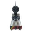 The Waffle Flower Water Tear Maker Electric FNP-689, with heart-shaped grid plates and front control knobs, offers efficient waffle making and stylish design for any kitchen.