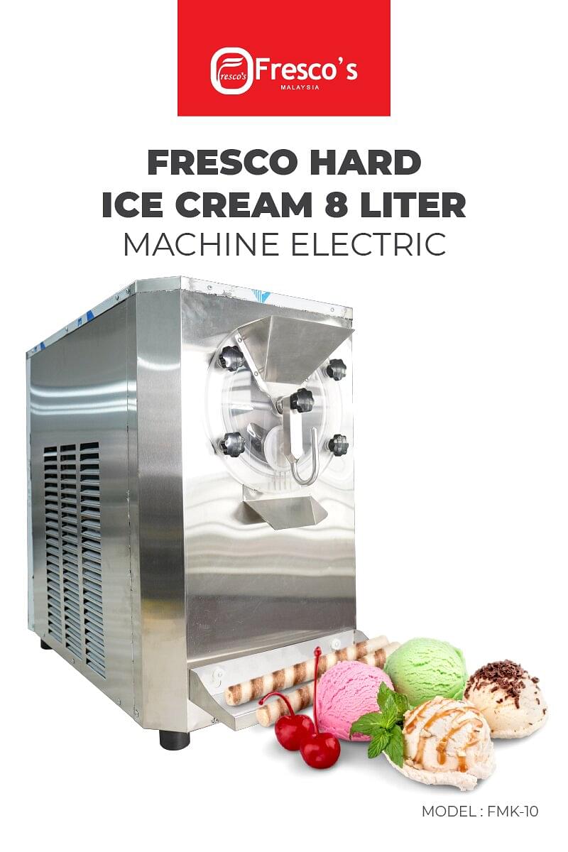 Hard ice cream outlet machine