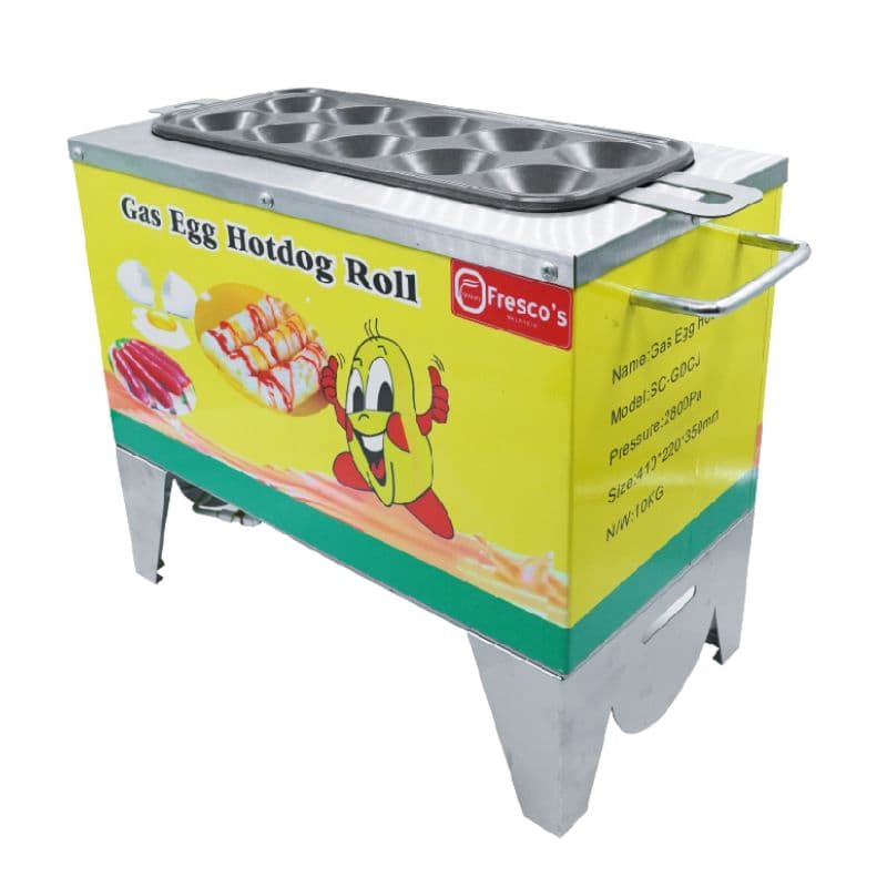 Egg Roll Sausage 10 Holes Machine Gas FC-10.R