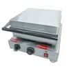 The Waffle Pizza Stick Electric Machine FNP-700 is a stainless steel commercial grill with temperature control knobs, indicator lights, and a front handle—ideal for making waffle pizza sticks and other snacks.