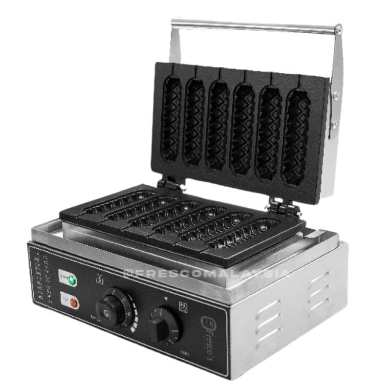 Waffle 6-Roll Sausage Hotdog Machine Electric FR-119