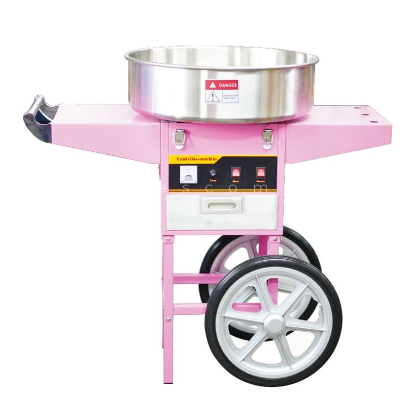 Candy Floss with Trolley Machine Electric SC-M03