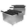Two Smiley Face Egg Waffle Electric Machines with handles and multiple circular molds.