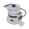 Gelato Panini Press Ice Cream Sandwich Machine UFO Burger Hamburger in silver with a top handle, control knob, and power cord.