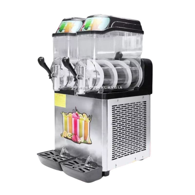 Commercial Frozen Drink Ice Slush Machine Double Tank ICE-SLUSH2